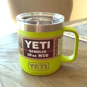 Yeti Rambler Mug in Chartreuse